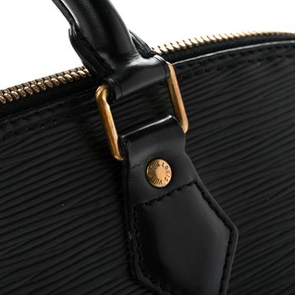 Louis Vuitton Epi Alma PM Black 9 of 12