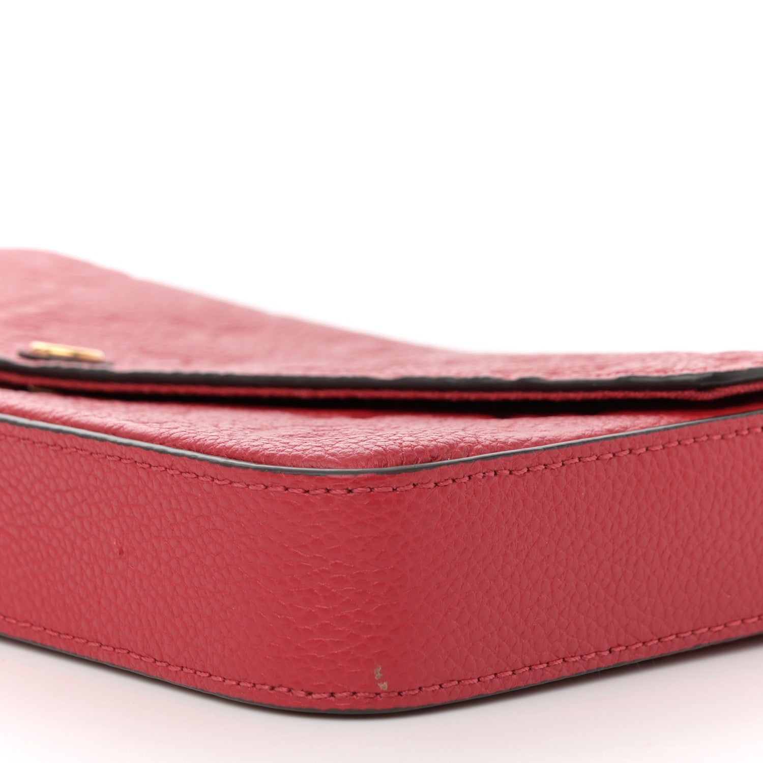 Louis Vuitton Empreinte Pochette Felicie Chain Wallet Scarlet 11 of 15