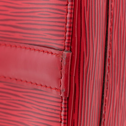 Louis Vuitton Epi Speedy 30 Castillan Red 13 of 15