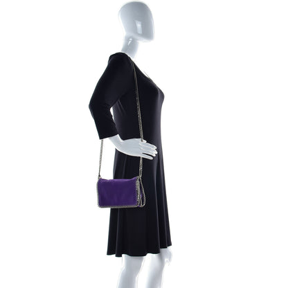 Stella McCartney Shaggy Deer Falabella Crossbody Bag Bright Purple 2 of 10