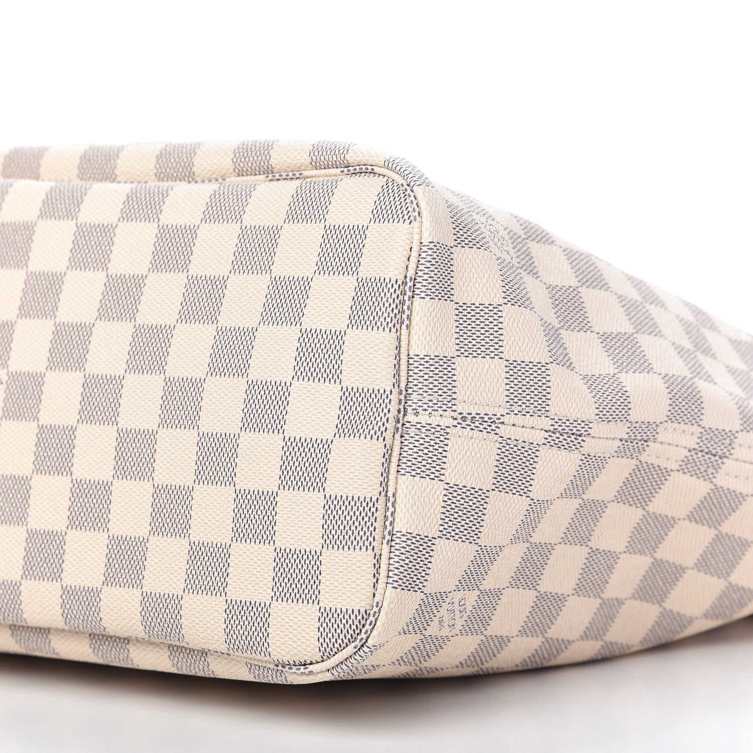 Louis Vuitton Damier Azur Neo Neverfull MM Rose Ballerine 7 of 11