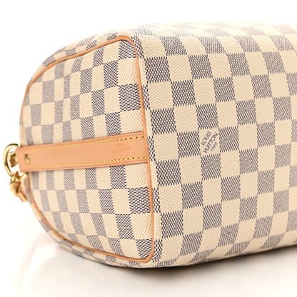 Louis Vuitton Damier Azur Speedy Bandouliere 25 8 of 10