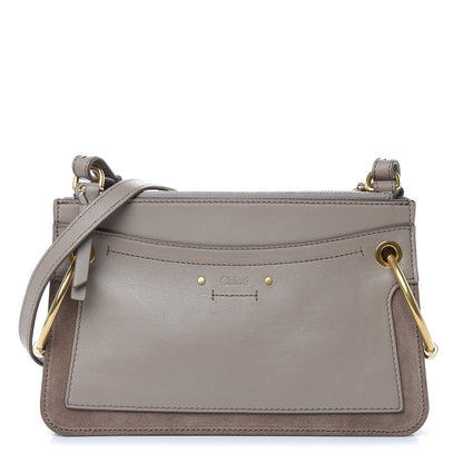 Chloe Calfskin Suede Mini Roy Bag Motty Grey 1 of 12