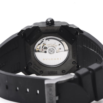 Bulgari DLC Stainless Steel 41mm Octo L'Originale Automatic Watch Black 5 of 8