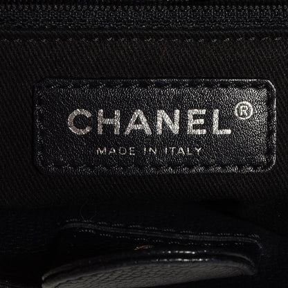 Chanel Caviar Quilted Petit Shopping Tote PST Black 7 of 9