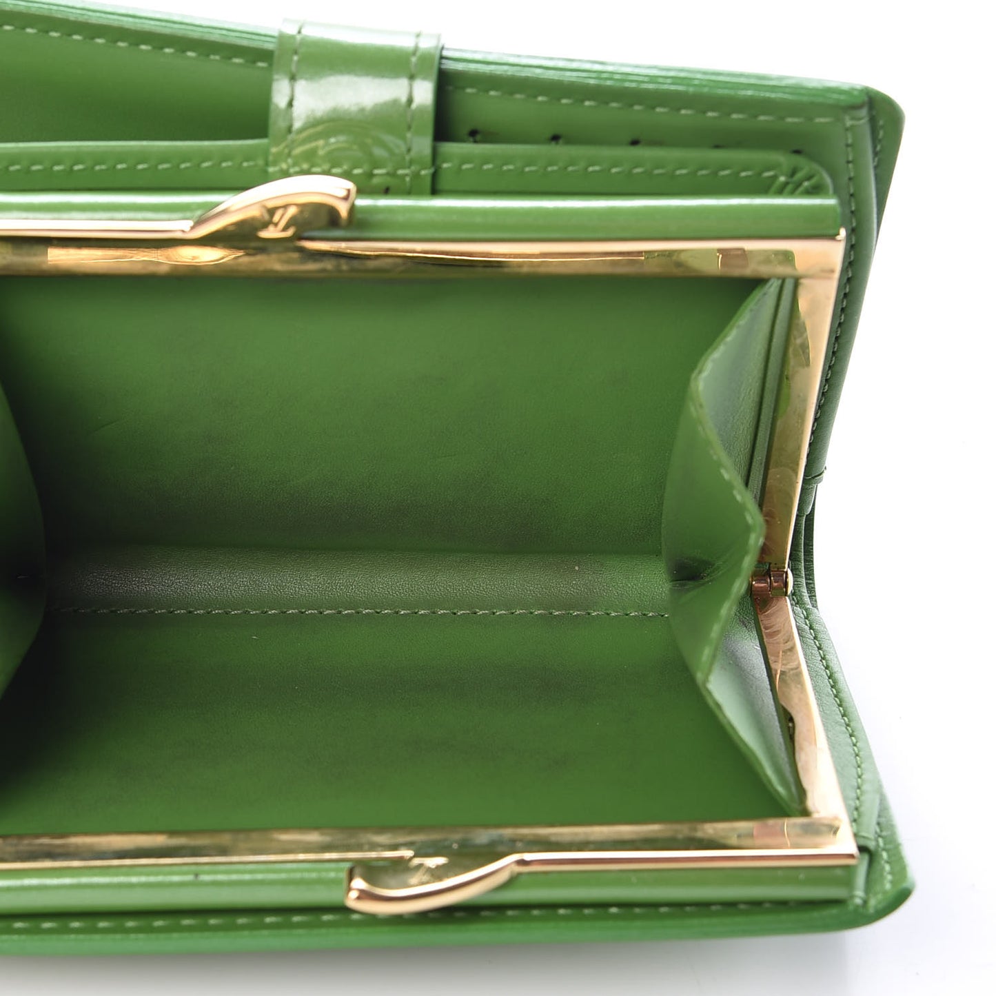 Vernis French Purse Wallet Vert Tonic