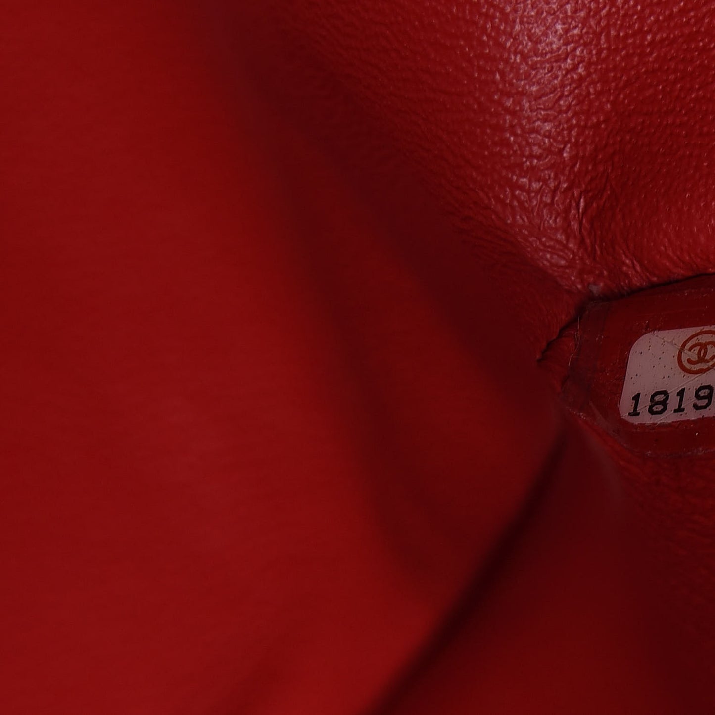 Lambskin Quilted Maxi Double Flap Red