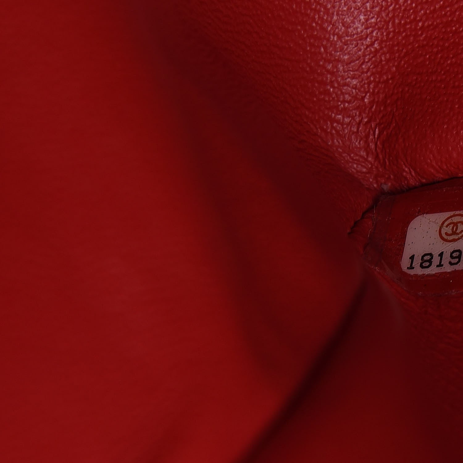 Chanel Lambskin Quilted Maxi Double Flap Red 9 of 17