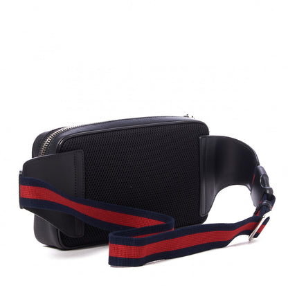 Gucci Soft GG Supreme Monogram Web Belt Bag Black Grey 2 of 8