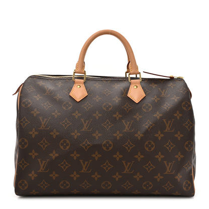 Louis Vuitton Monogram Speedy 35 1 of 12