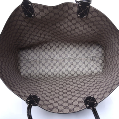 Gucci GG Supreme Monogram Large Reversible Tote Beige Black 9 of 14