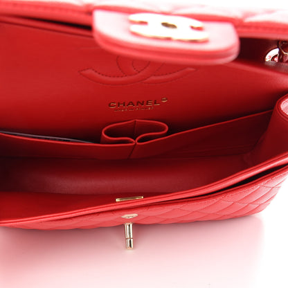 Chanel Caviar Quilted Medium Double Flap Red 5 of 9