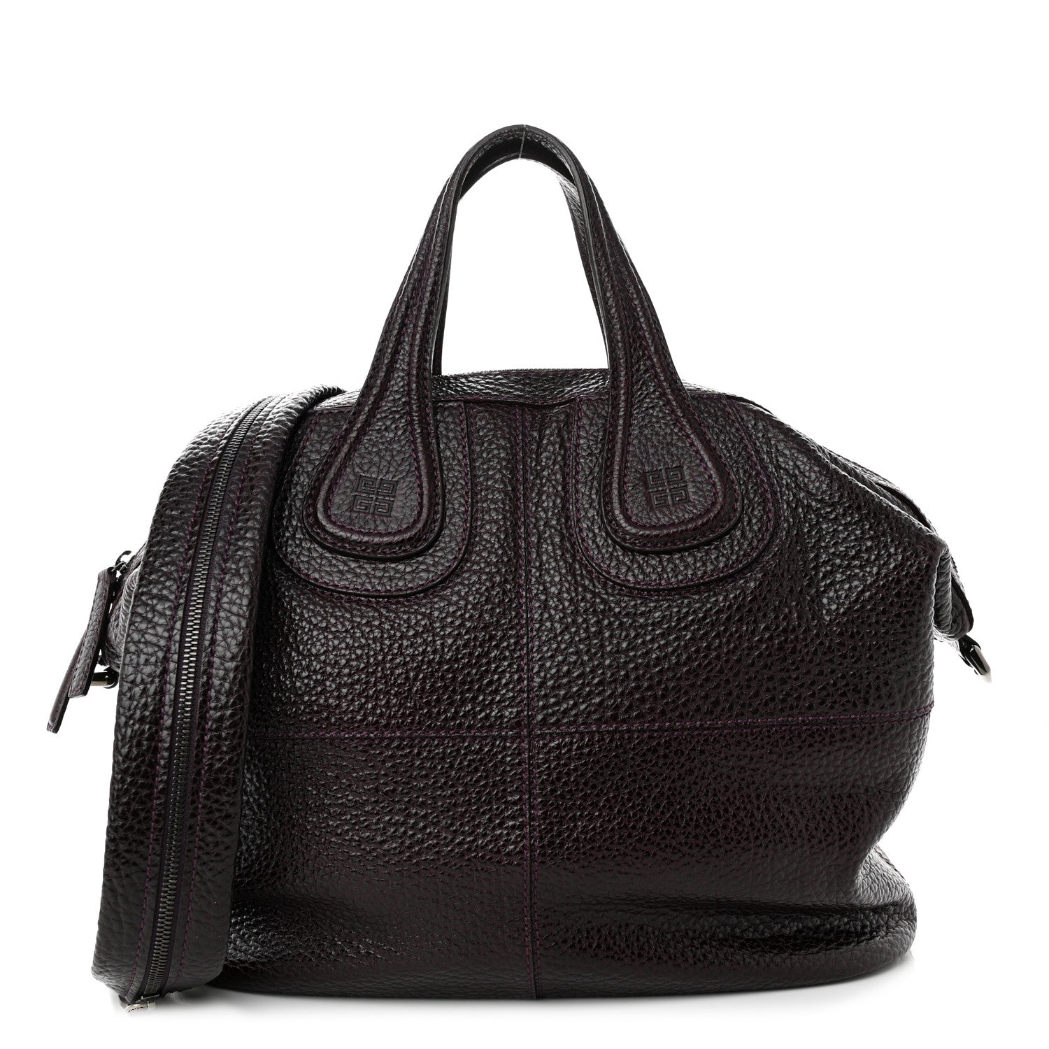 Givenchy Pebbled Calfskin Medium Nightingale Purple 1 of 10