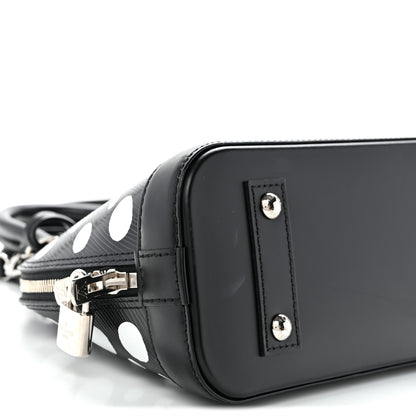 Louis Vuitton X YK Epi Alma BB Black White 8 of 9
