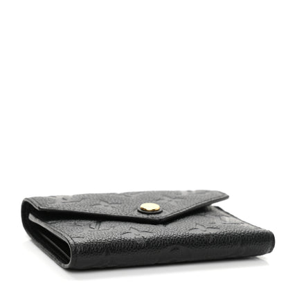 Louis Vuitton Empreinte Victorine Wallet Black 4 of 7