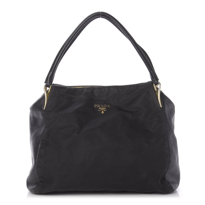 Prada Tessuto Nylon Saffiano Tote Black 1 of 13