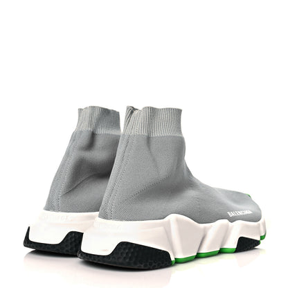Balenciaga Neoprene Knit Womens Speed Sneakers 38 Gris Roche 4 of 9
