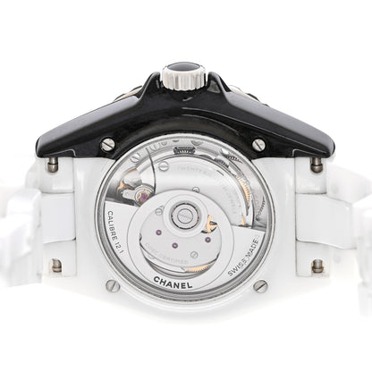 Chanel Stainless Steel Ceramic 38mm J12 Paradoxe Automatic Watch White 4 of 5