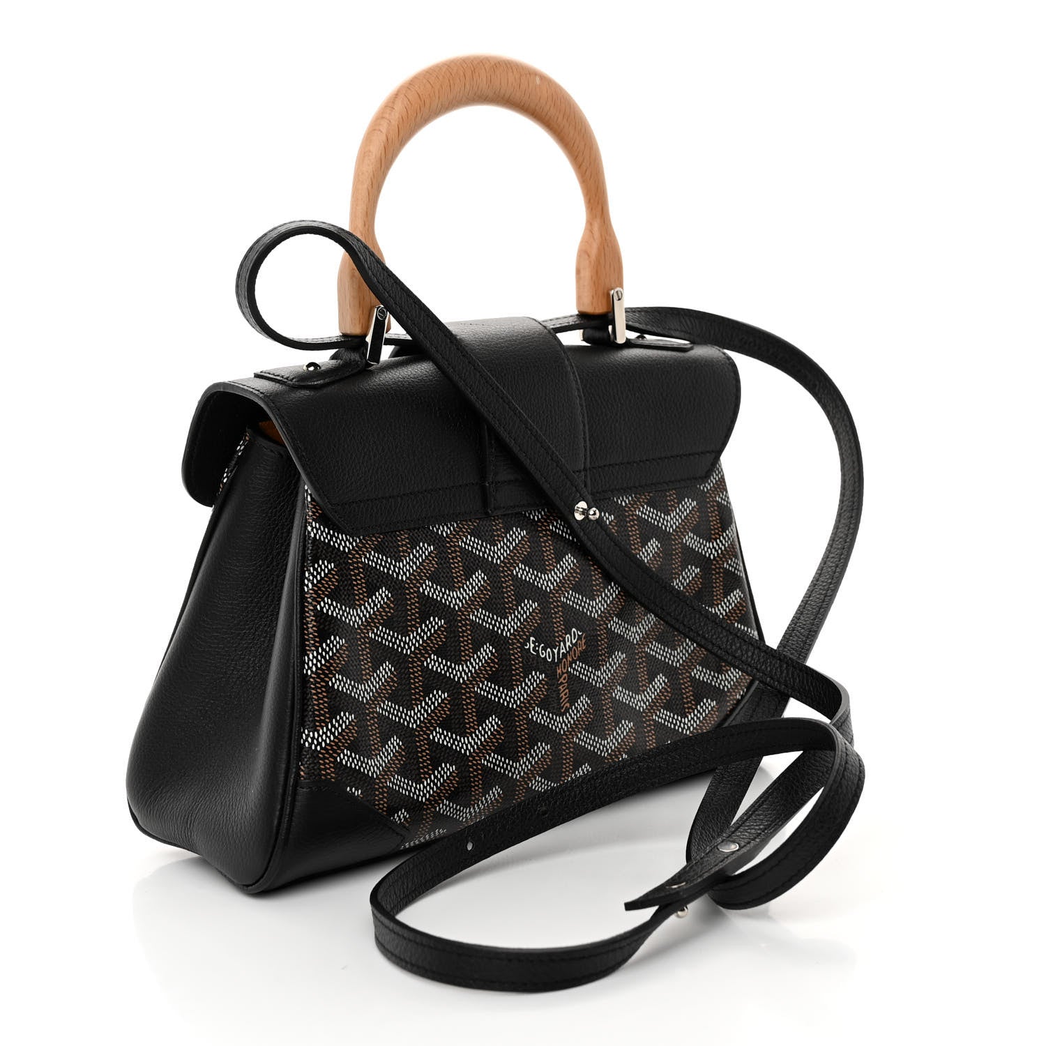 Goyard Goyardine Mini Saigon Black 3 of 9