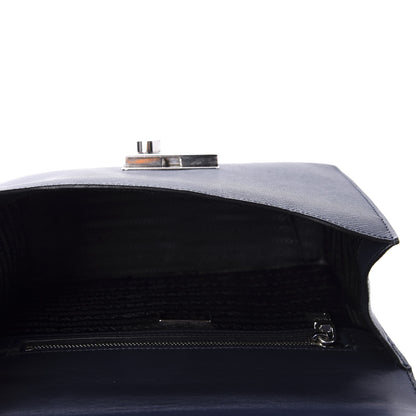 Prada Saffiano Pattina Crossbody Bag Bluette Baltico 5 of 9