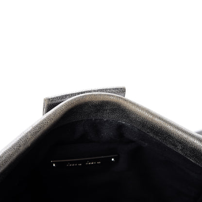 Miu Miu Metallic Nappa Matelasse Clutch Cromo 9 of 14