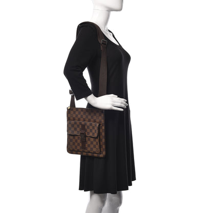 Louis Vuitton Damier Ebene Pochette Melville 2 of 10