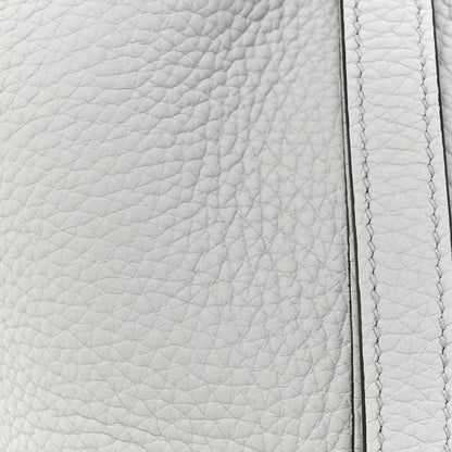 Hermes Taurillon Clemence Picotin Lock 18 PM Bleu Pale 8 of 11