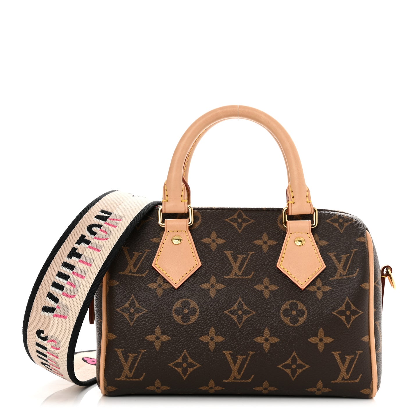 Monogram Speedy Bandouliere 20 Black