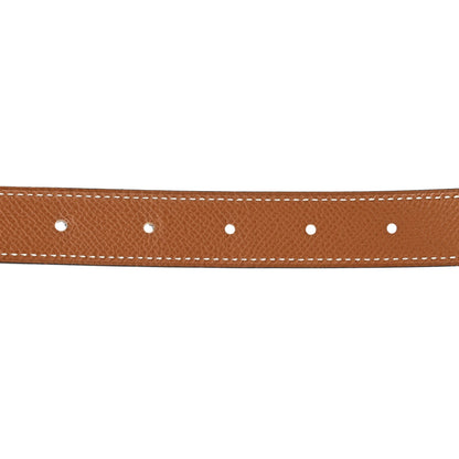 Hermes Swift Epsom 24mm Mini Constance H Belt 85 34 Black Gold 4 of 9