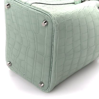 Hermes Matte Alligator Picotin Lock 18 10 of 11