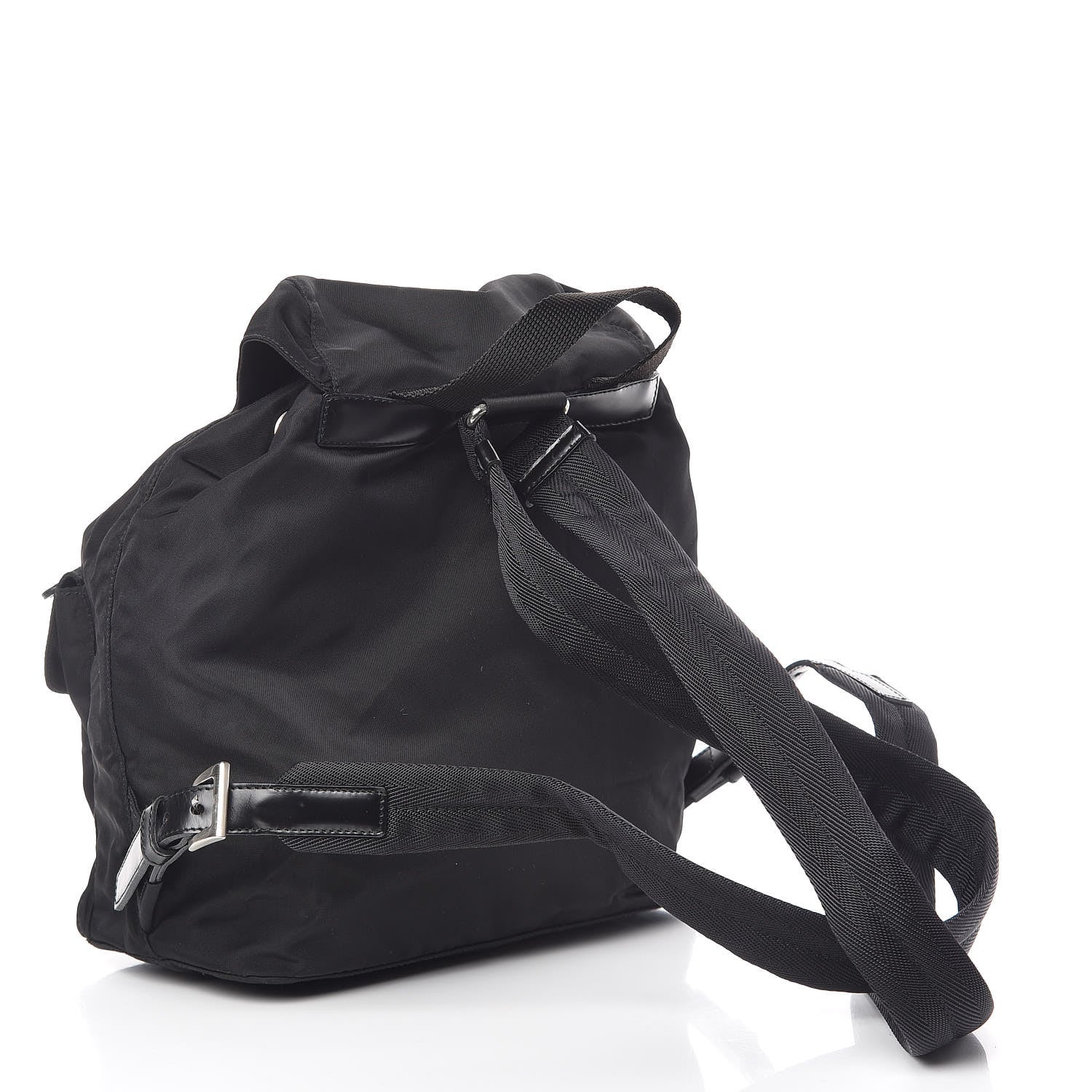 Prada Tessuto Nylon Vela Small Backpack Black 3 of 9