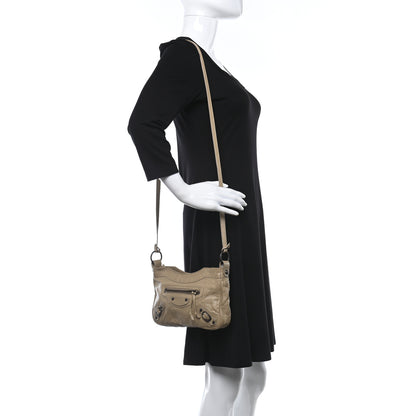 Balenciaga Agneau Classic Hardware Hip Beige Latte 2 of 9