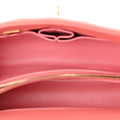 Chanel Caviar Quilted Small Coco Handle Flap Pink 5 of 10