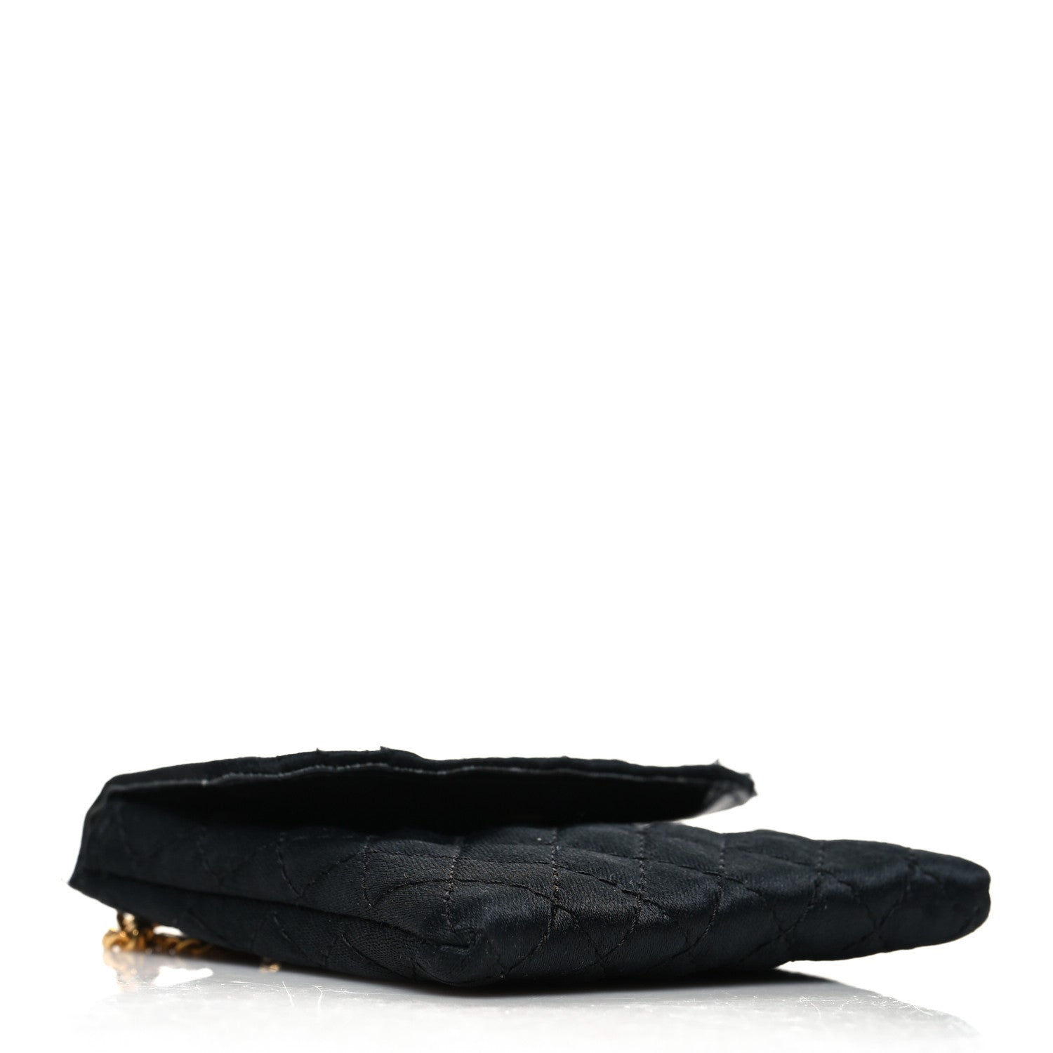 Chanel Jersey Quilted Micro Flap Bag Black 4 of 10