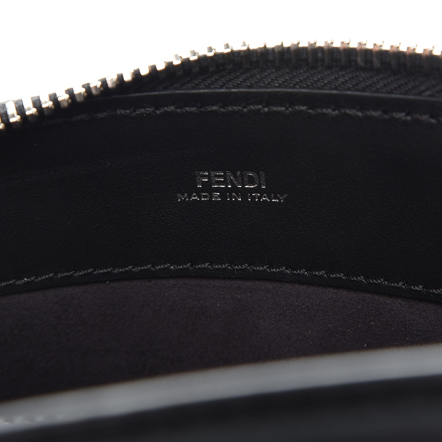 Fendi Vitello Baltico Hypnoteyes Studded Small Dotcom Click Chain Satchel Black 9 of 10