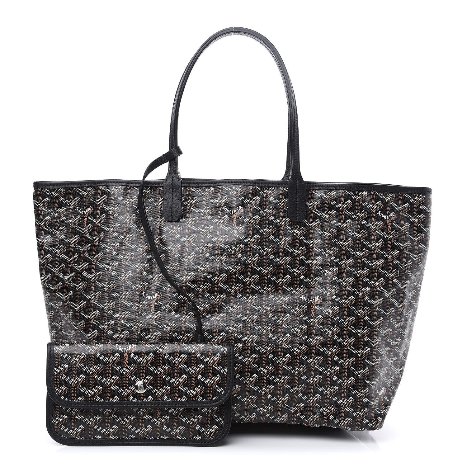 Goyard Goyardine Saint Louis PM Black 1 of 8