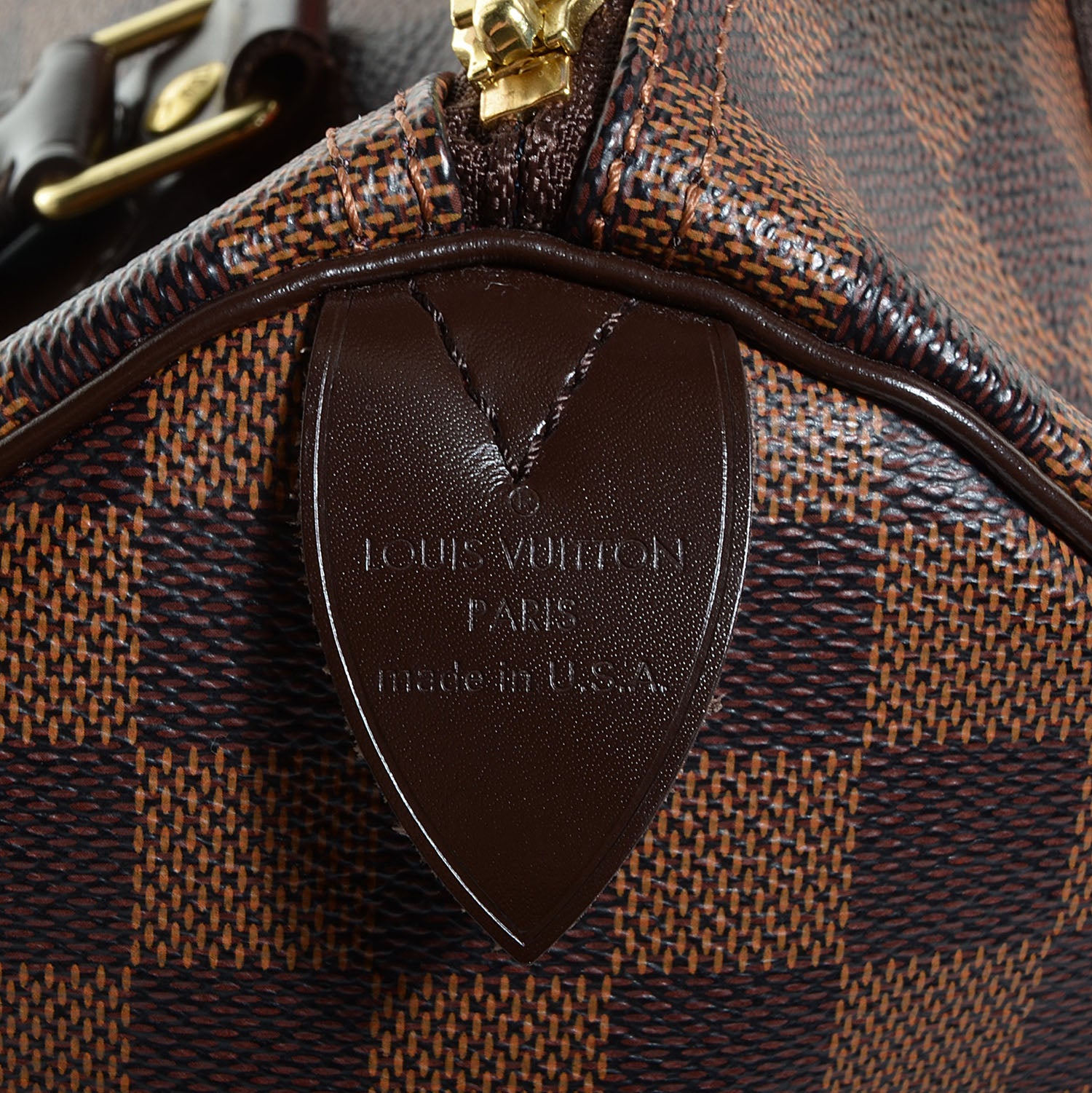 Louis Vuitton Damier Ebene Speedy 30 7 of 7