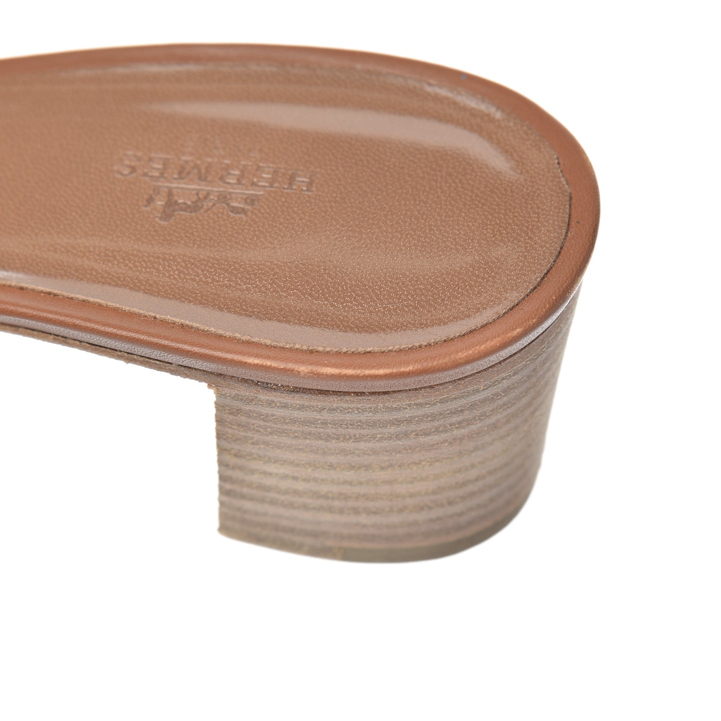 Calfskin Oasis Sandals 40 Gold