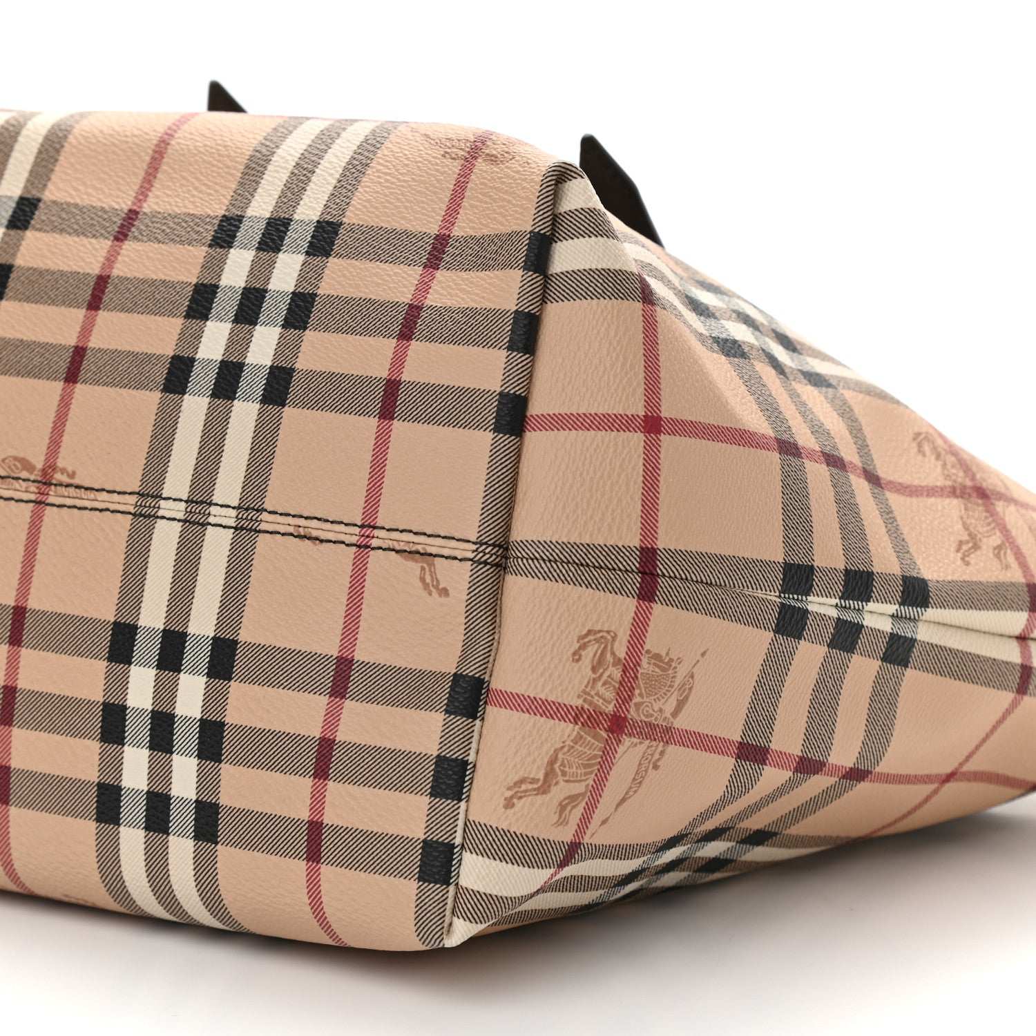 Burberry Haymarket Check Small Salisbury Tote Black 11 of 11