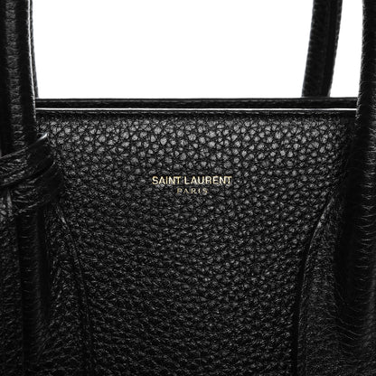 Saint Laurent Grained Calfskin Small Sac De Jour Black 9 of 13