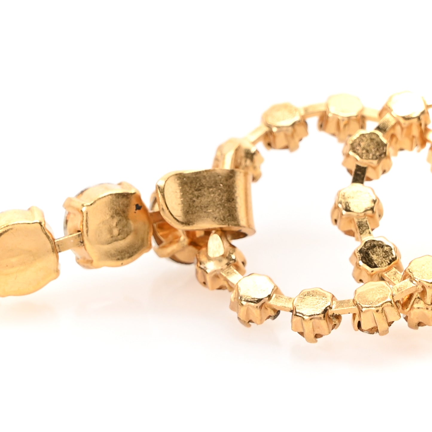 Crystal CC Belt Gold
