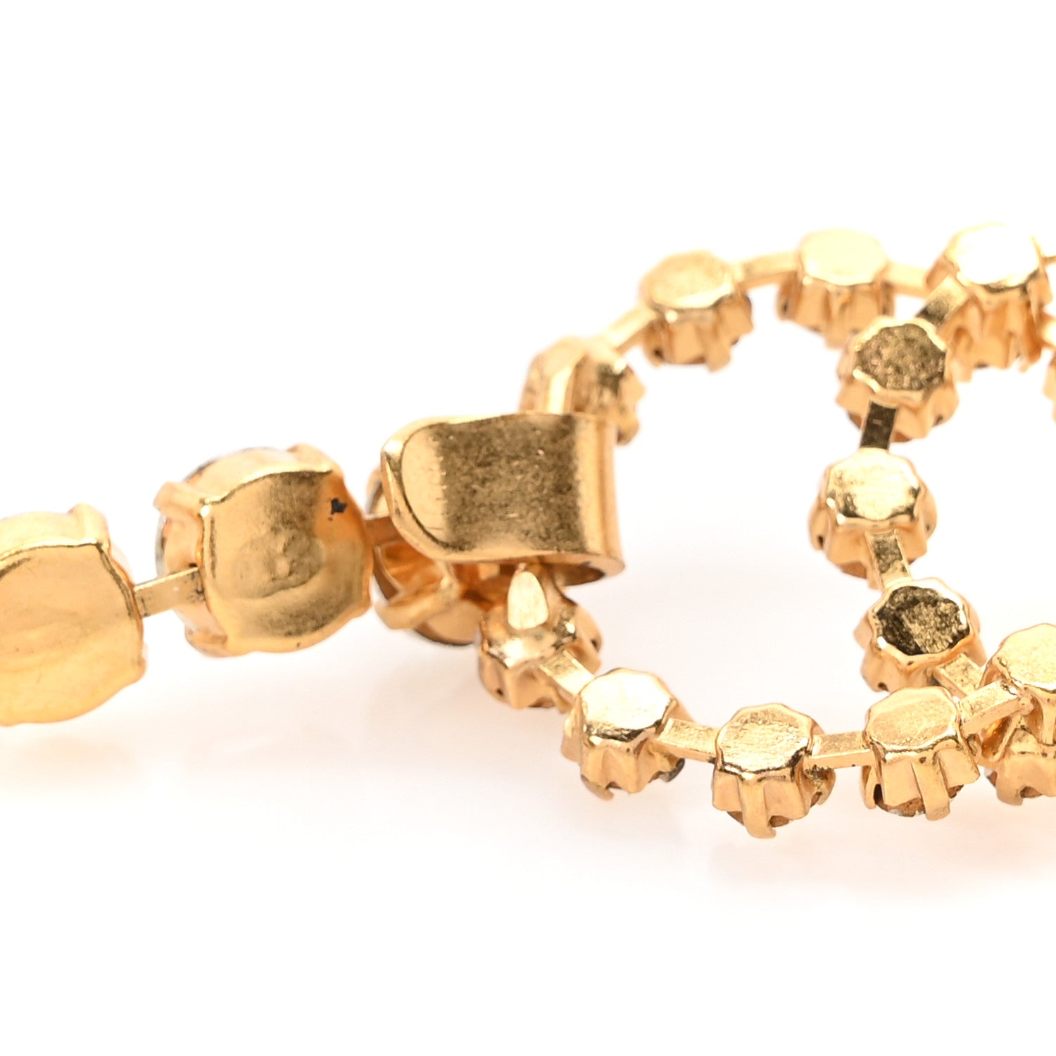 Chanel Crystal CC Belt Gold 3 of 4