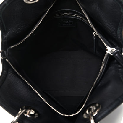 Christian Dior Calfskin Large Granville Tote Black 4 of 4