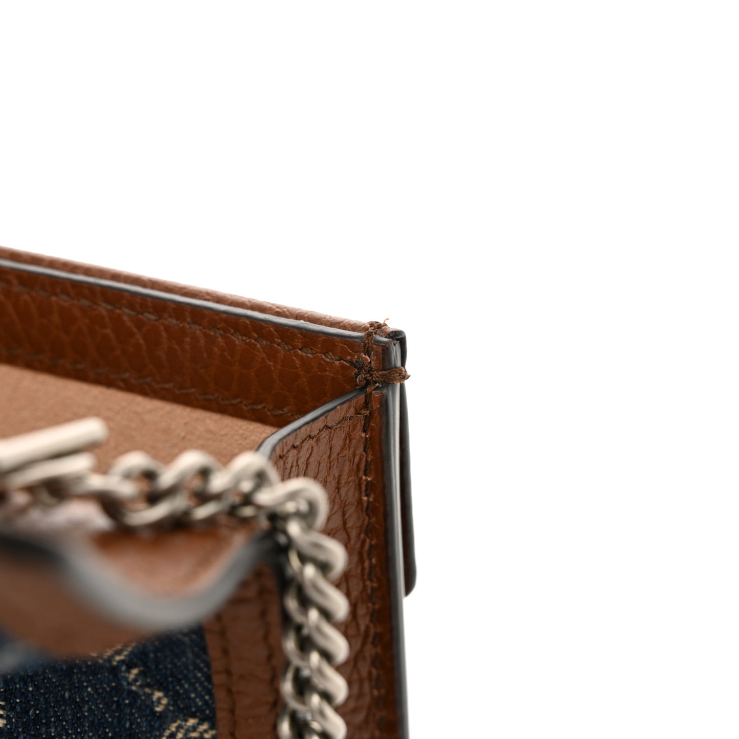 New Denim GG Monogram Dollar Calfskin Enamel Super Mini Dionysus Shoulder Bag Blue Tea Cuir Epilog Electric Blue