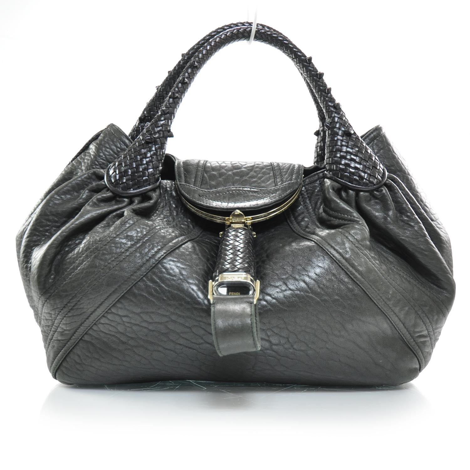 Fendi Nappa Nuvolata Spy Black 1 of 12