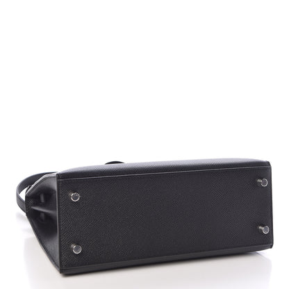 Hermes Epsom Kelly Sellier 25 Black 5 of 38