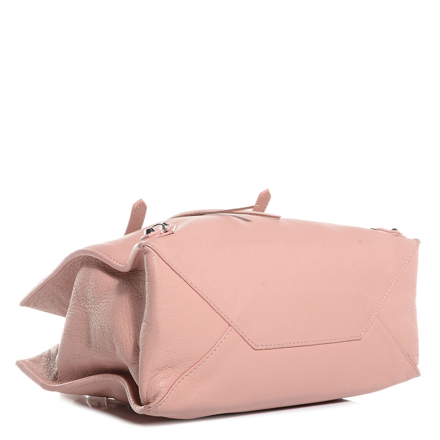 Calfskin Papier Mini A4 Tote Rose Aubepine