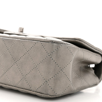 Chanel Metallic Calfskin Quilted Mini Rectangular Flap Ruthenium 10 of 10