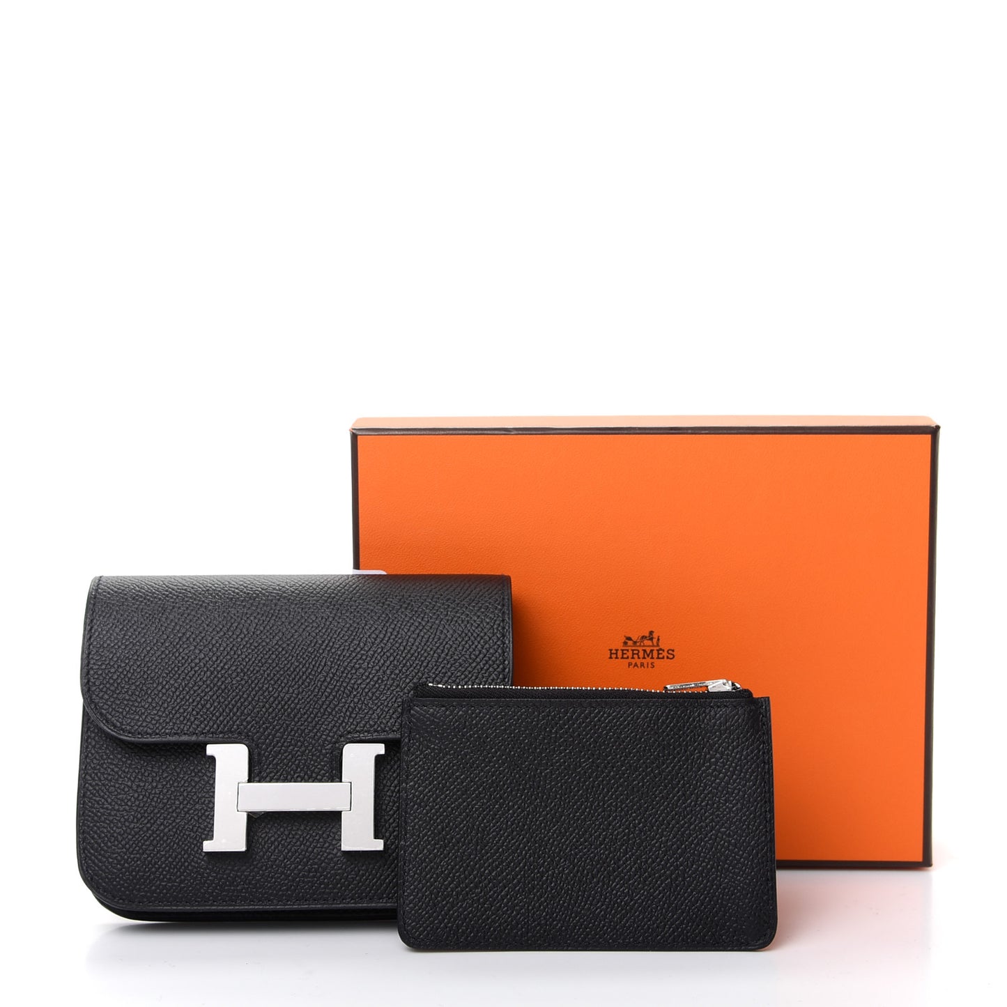 Epsom Constance Slim Wallet Black
