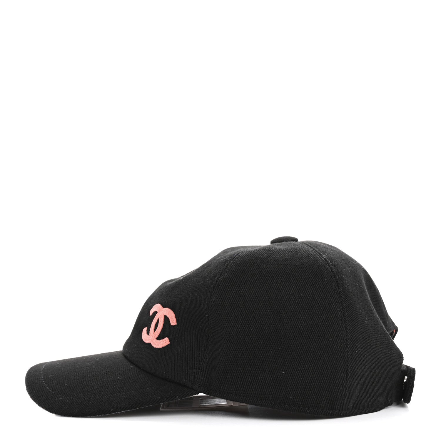 Chanel Cotton CC Cap Hat Black Coral 1750225 – FASHIONPHILE